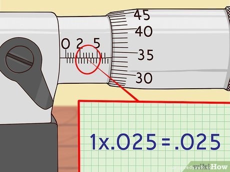 How to Use and Read an Outside Micrometer