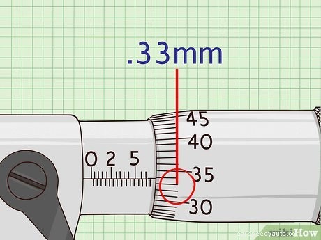 How to Use and Read an Outside Micrometer