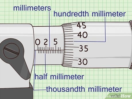 How to Use and Read an Outside Micrometer
