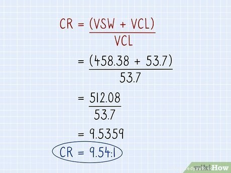 How to Calculate Compression Ratio