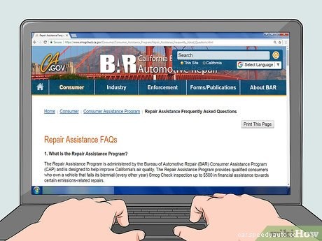 How to Get a Smog Check (CA)