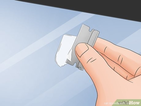 How to Glue on a Rear View Mirror