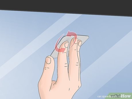 How to Glue on a Rear View Mirror