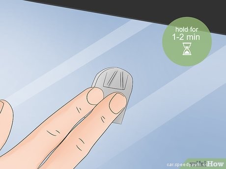 How to Glue on a Rear View Mirror