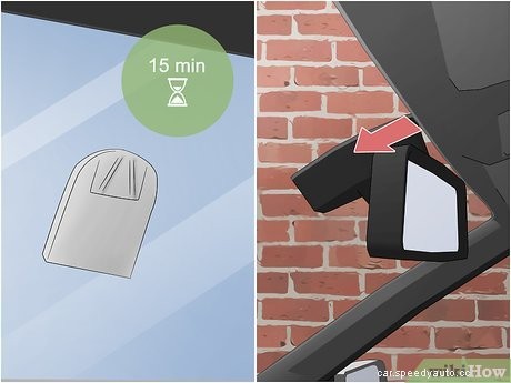 How to Glue on a Rear View Mirror