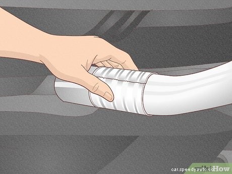 How to Repair an Exhaust Pipe with a Tin Can