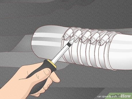 How to Repair an Exhaust Pipe with a Tin Can