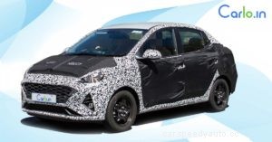 Next-gen Hyundai Xcent spied for the first time