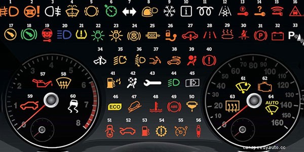 Toyota Hilux Warning Lights on Dash