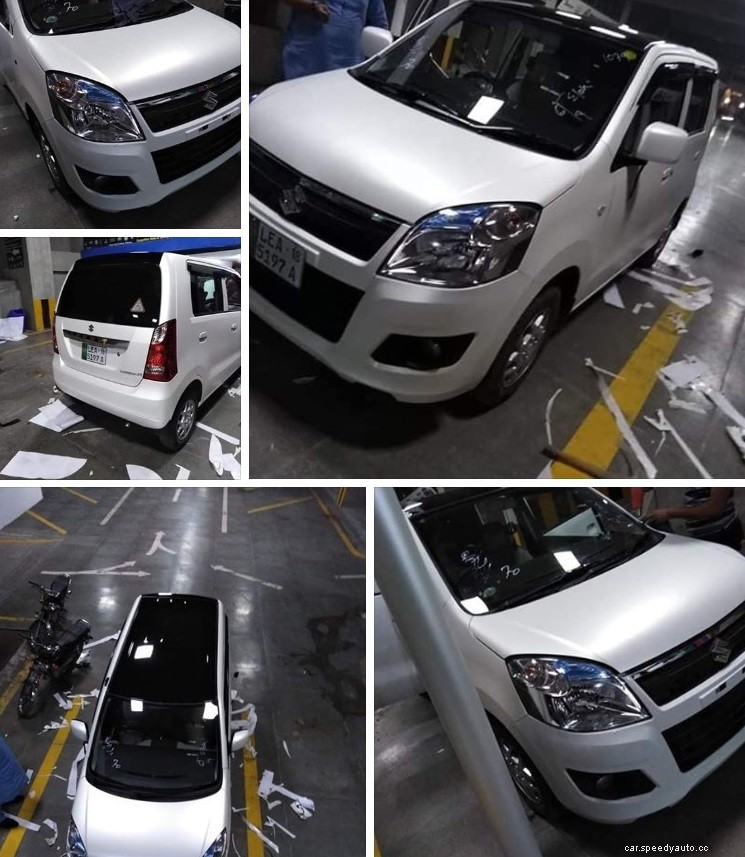 Car Wrapping in Pakistan Price with material detail