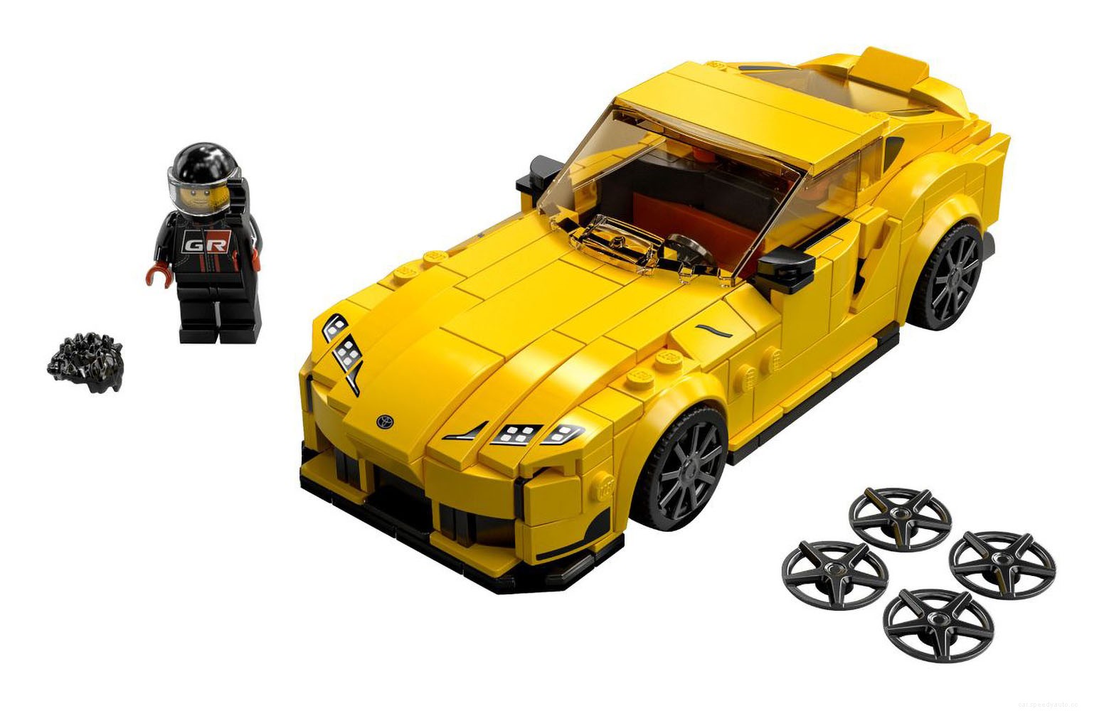 Lego Builds Life-Sized Toyota GR Supra Model