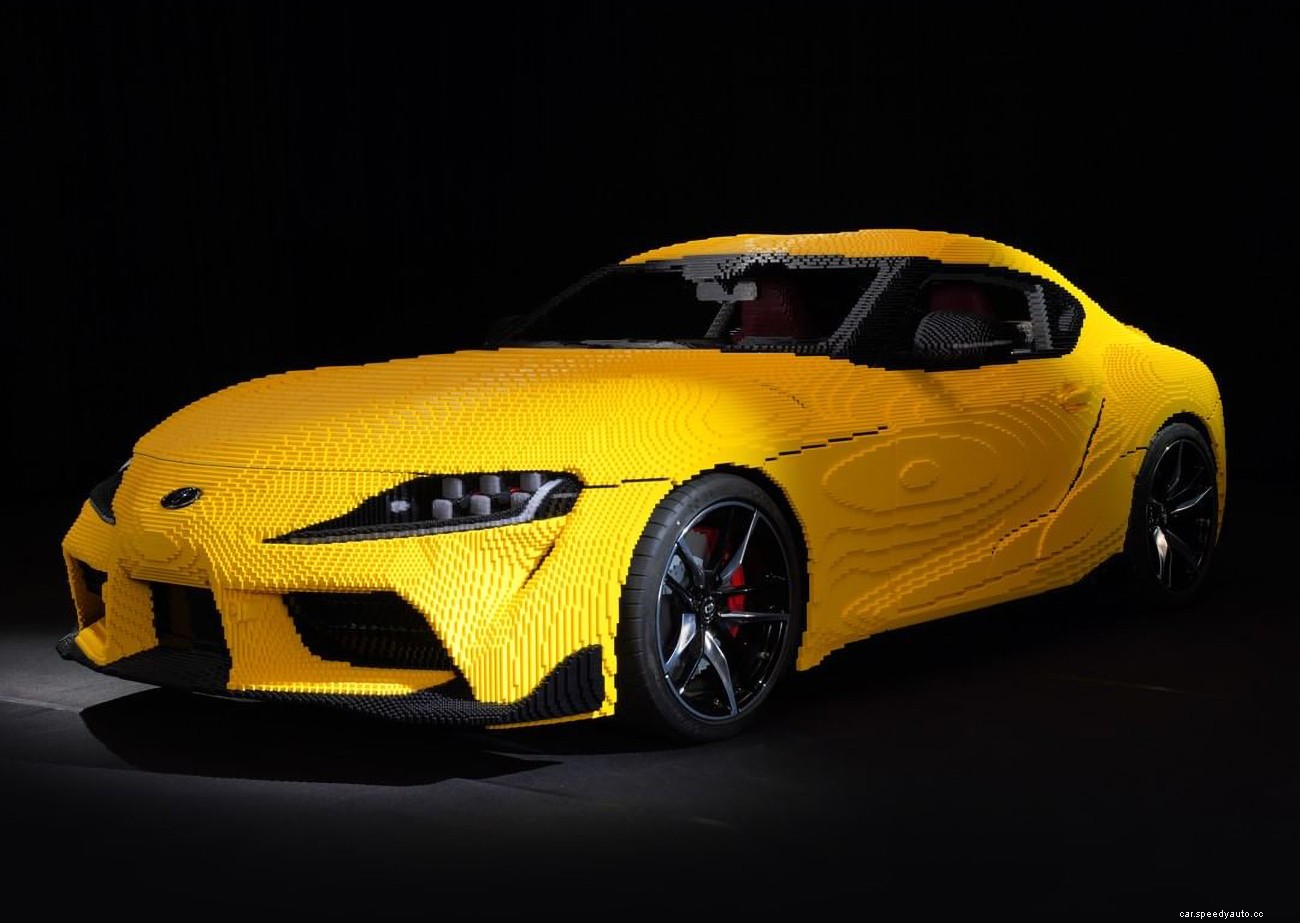 Lego Builds Life-Sized Toyota GR Supra Model