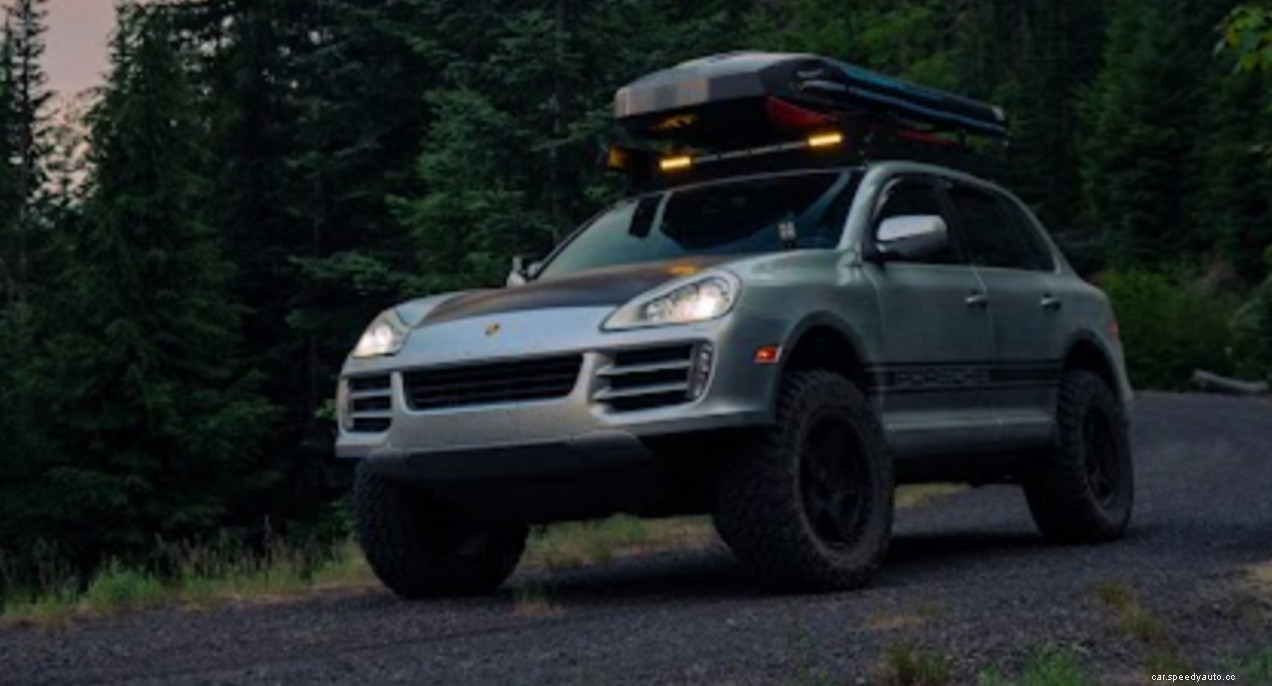 MotorBiscuit Exclusive: Meet the Veteran Who Lives in a Porsche Cayenne off-Roading Camper