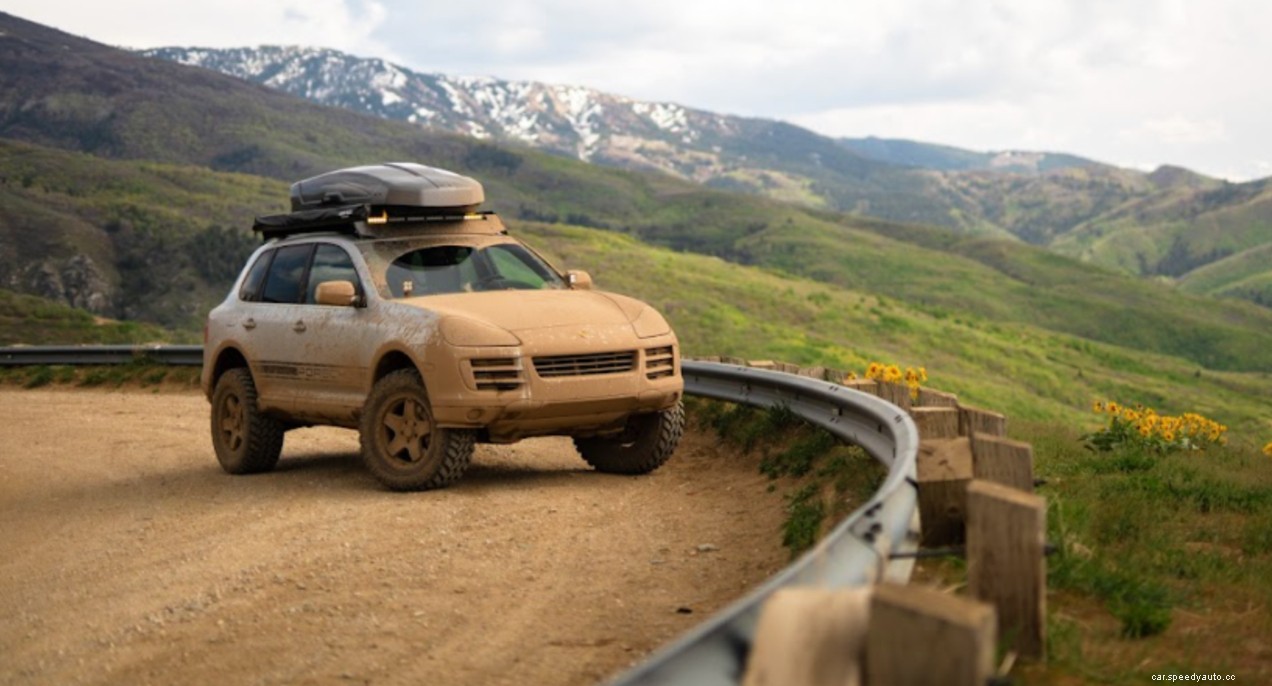 MotorBiscuit Exclusive: Meet the Veteran Who Lives in a Porsche Cayenne off-Roading Camper