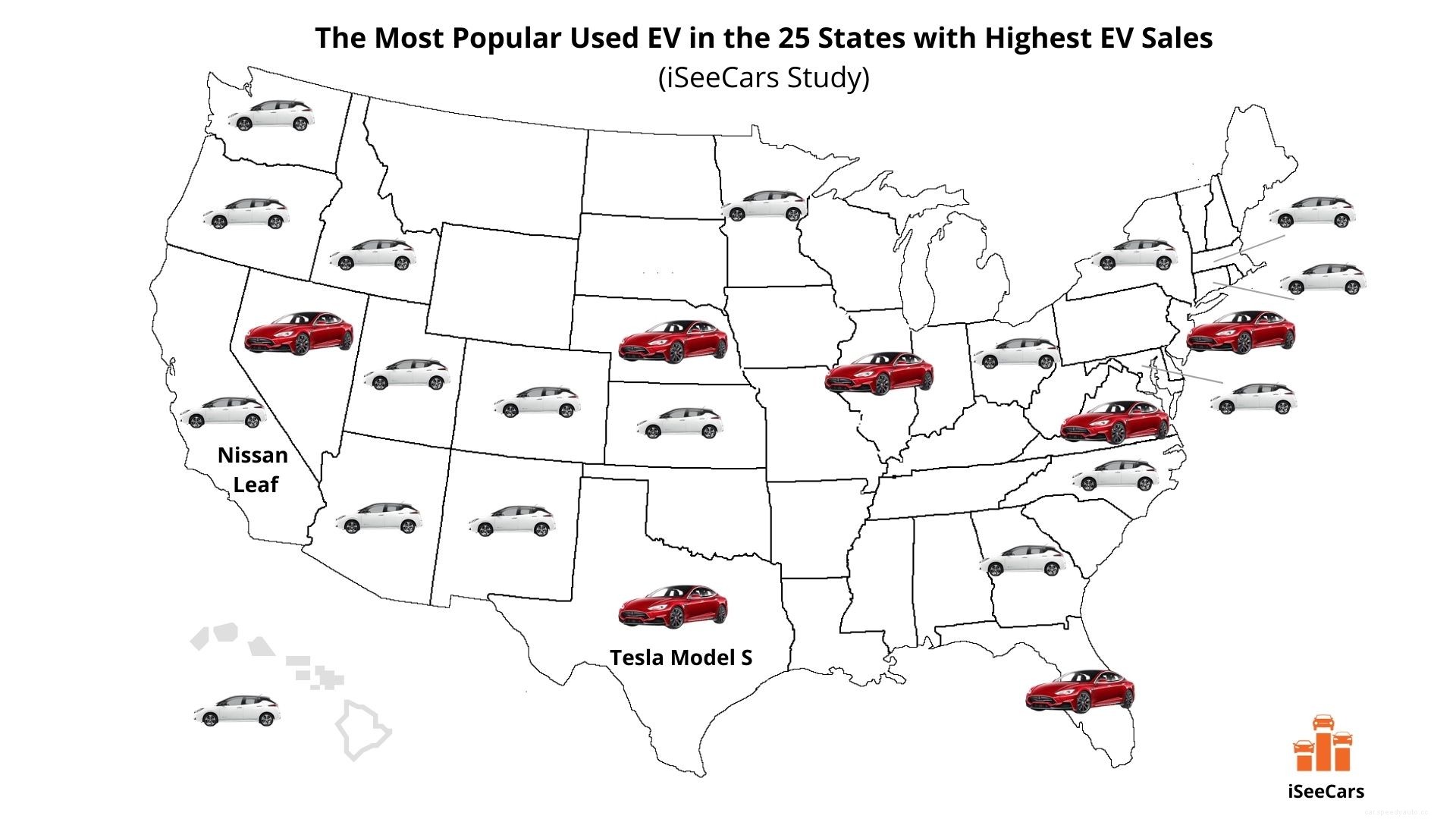 The Tesla Model S Has Some Interesting Competition for Most Popular EV