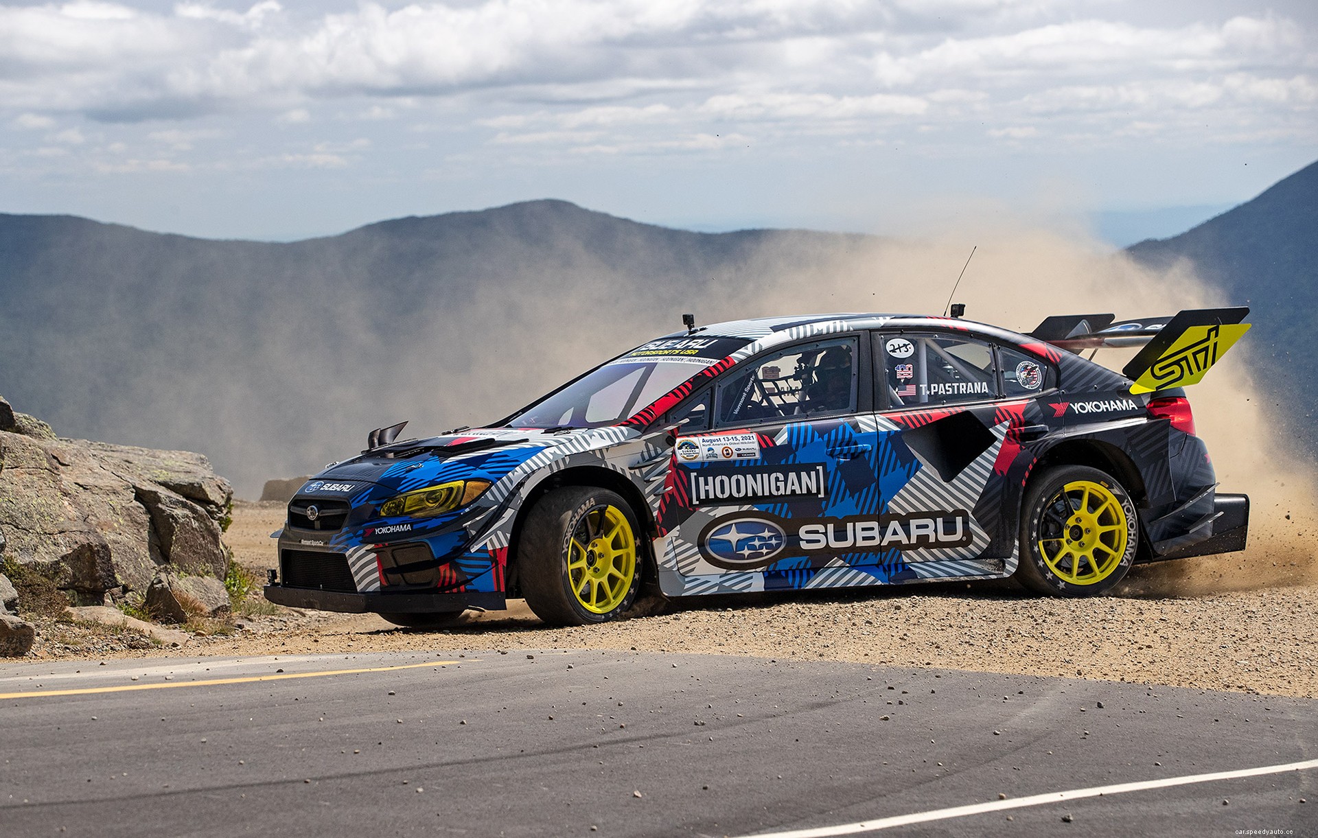 Subaru STI Breaks Mt. Washington Hill Climb Record