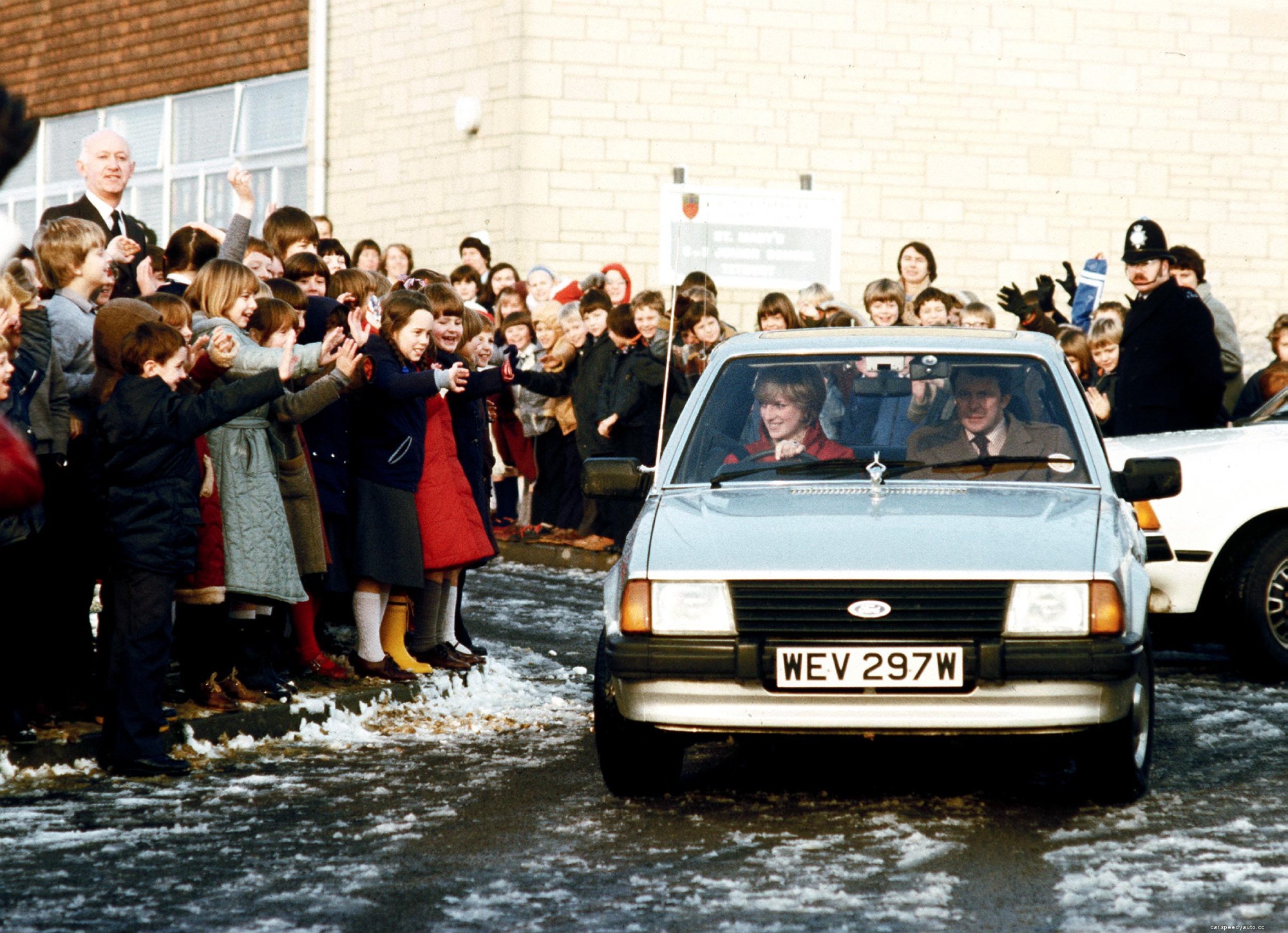The Secret Ford Escort of Princess Diana Recently Sold at Auction
