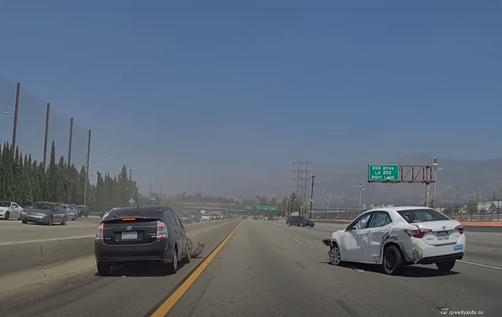 Watch: Don’t Lane Split With A BMW or This Can Happen