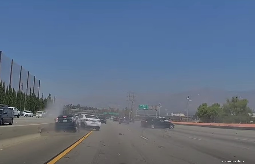 Watch: Don’t Lane Split With A BMW or This Can Happen
