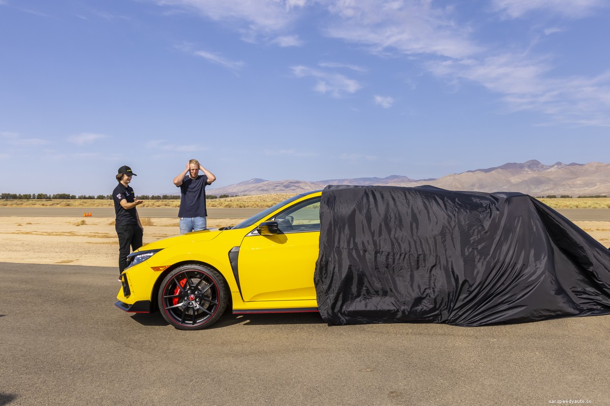 A Sweepstakes Winner Received the First 2021 Honda Civic Type R Limited Edition