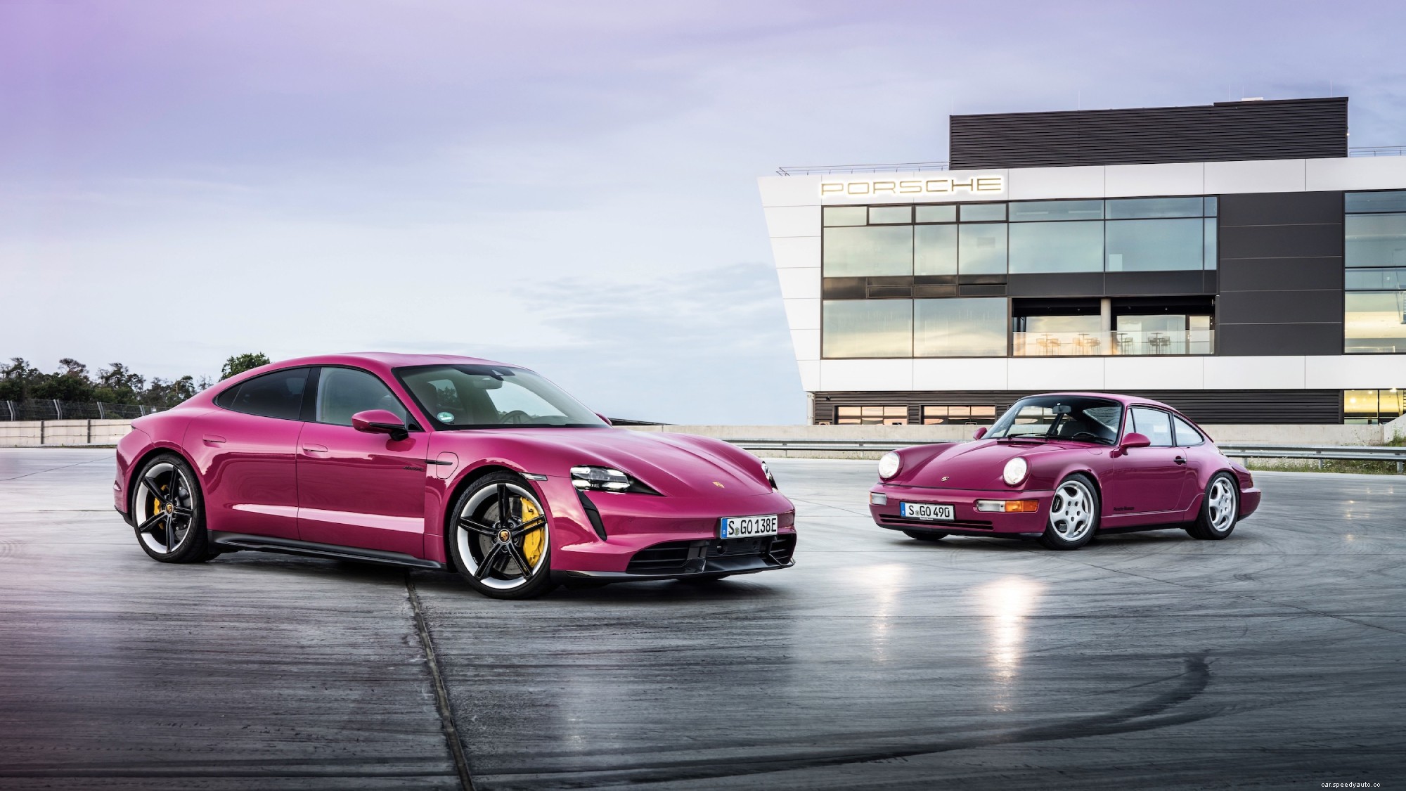 The New 2022 Porsche Taycan Color Is the 90s Trend We Needed