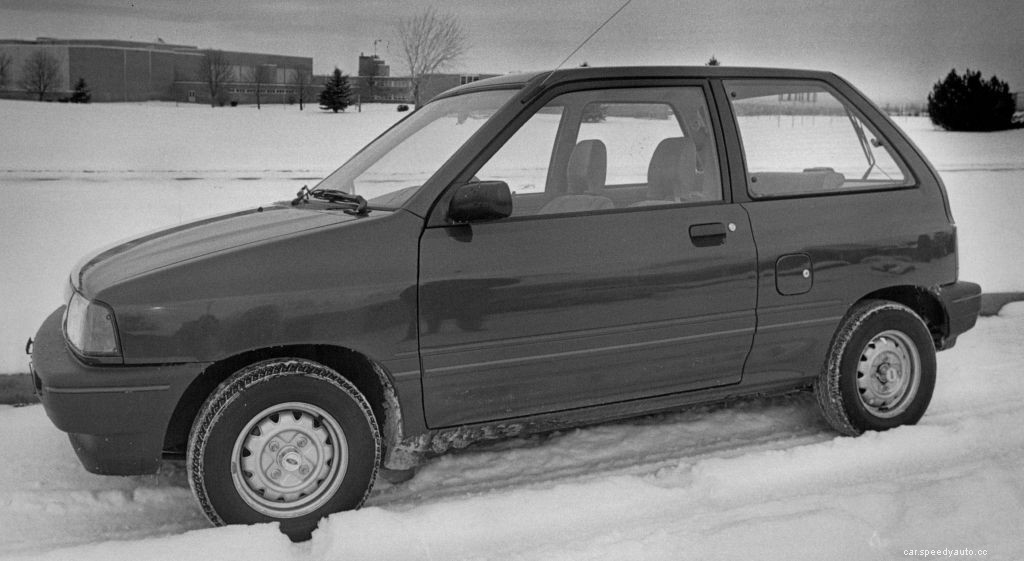 The Ford Festiva Was an American Car That Was Designed by Mazda and Built by Kia