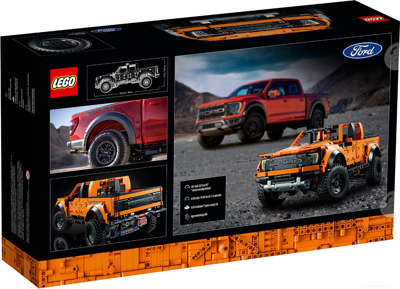 Lego Technic Ford F-150 Raptor Set Quietly Revealed