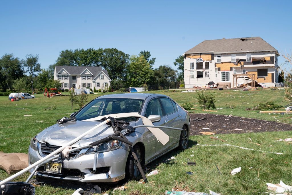 Watch: A Semi-Truck is Flipped Sideways By A Tornado
