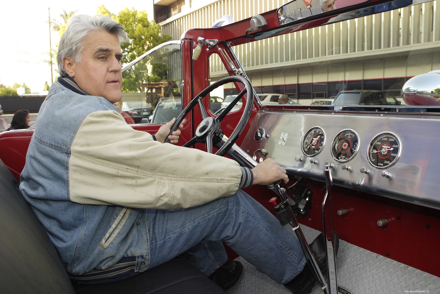 Jay Leno’s V12 Truck Is Red Hot