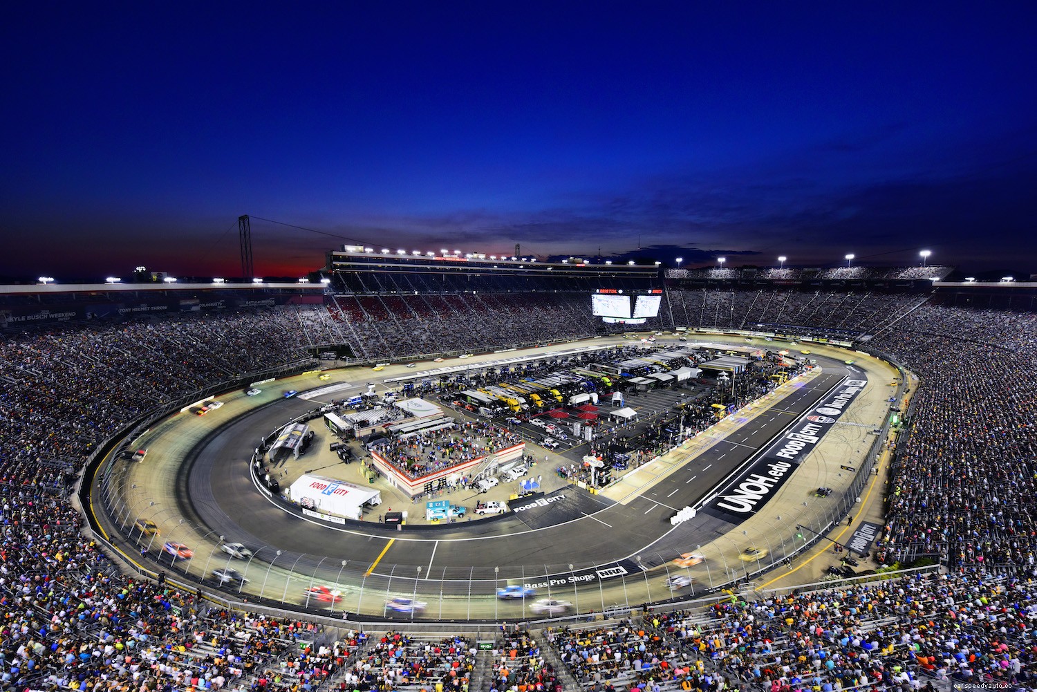 How NASCAR Cars Race The Bass Pro Shops Night Race Faster Than Any Other Half-Mile