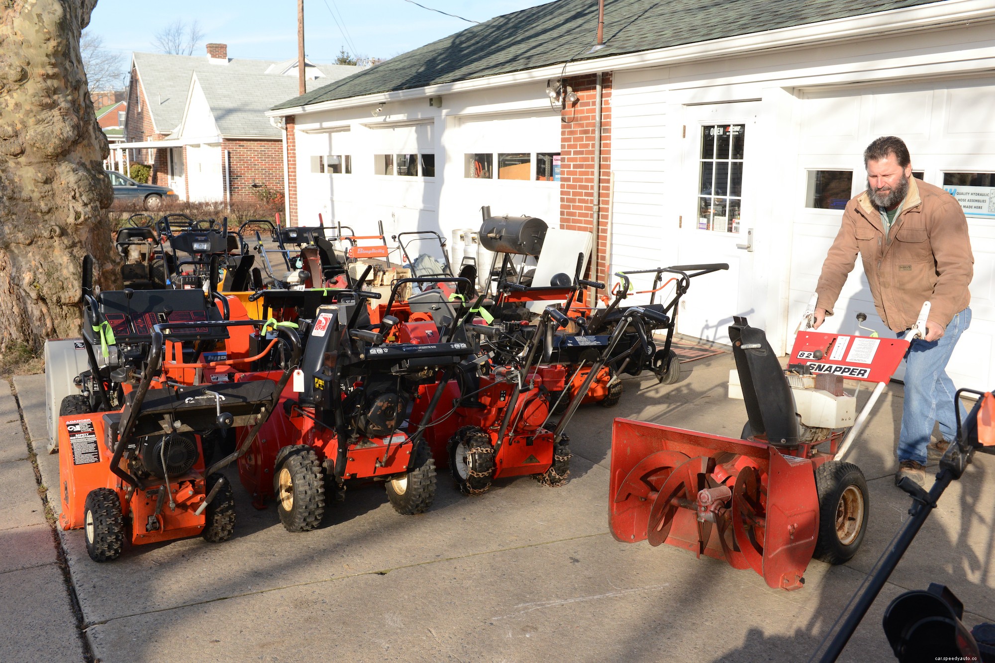 5 Reasons Why Hooking Up a Snow Plow to Your Lawn Mower Is a Terrible Idea