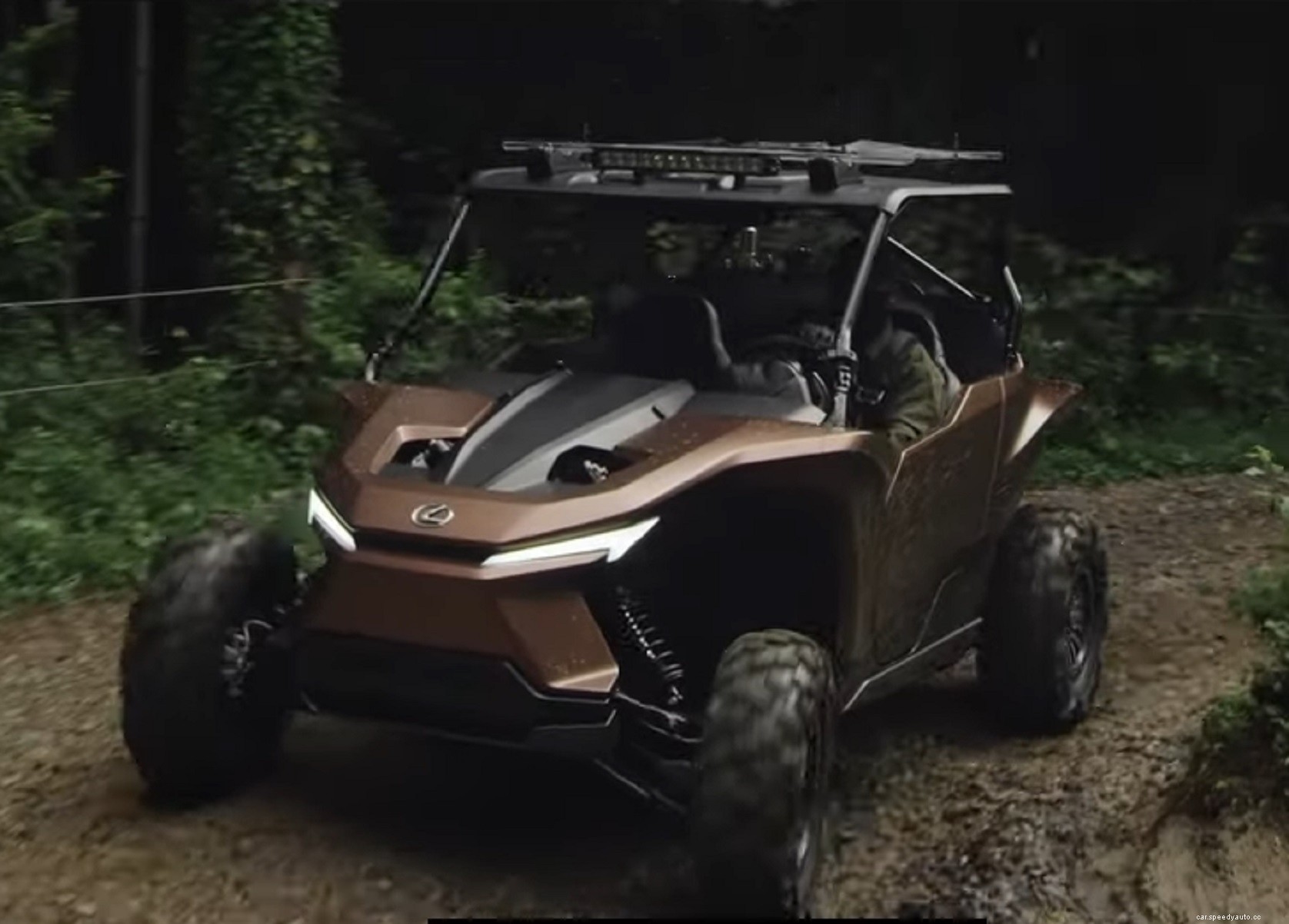 Lexus Gives the LX a Hydrogen-Powered UTV Off-Road Buddy