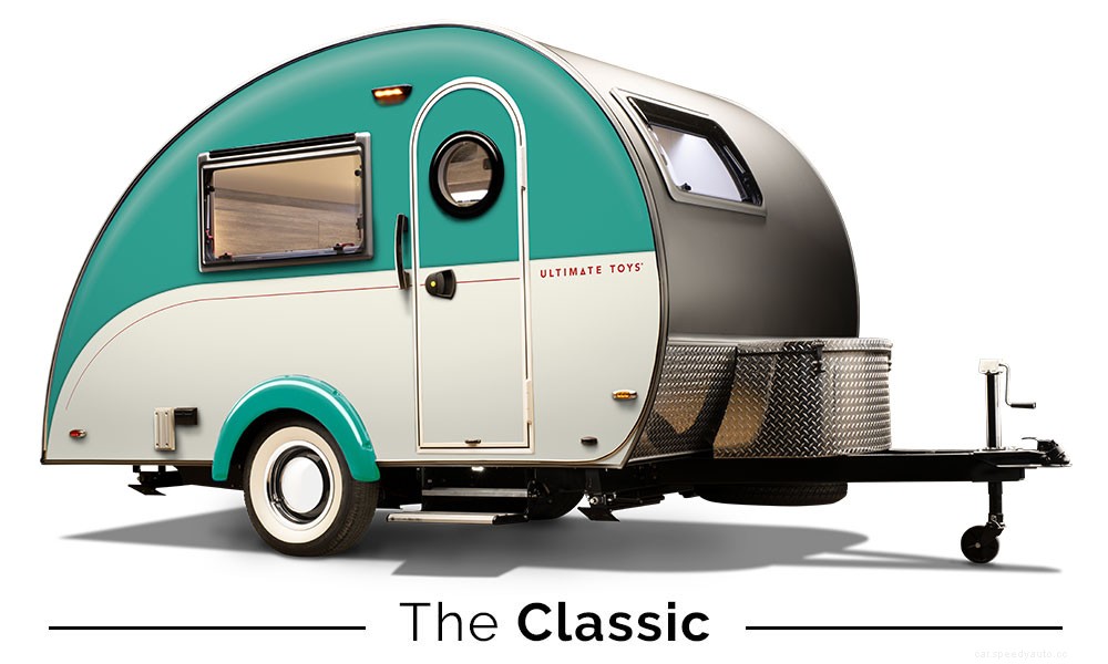 This Quirky Teardrop Trailer Has Everything You Need, Like a Toilet and a Shower
