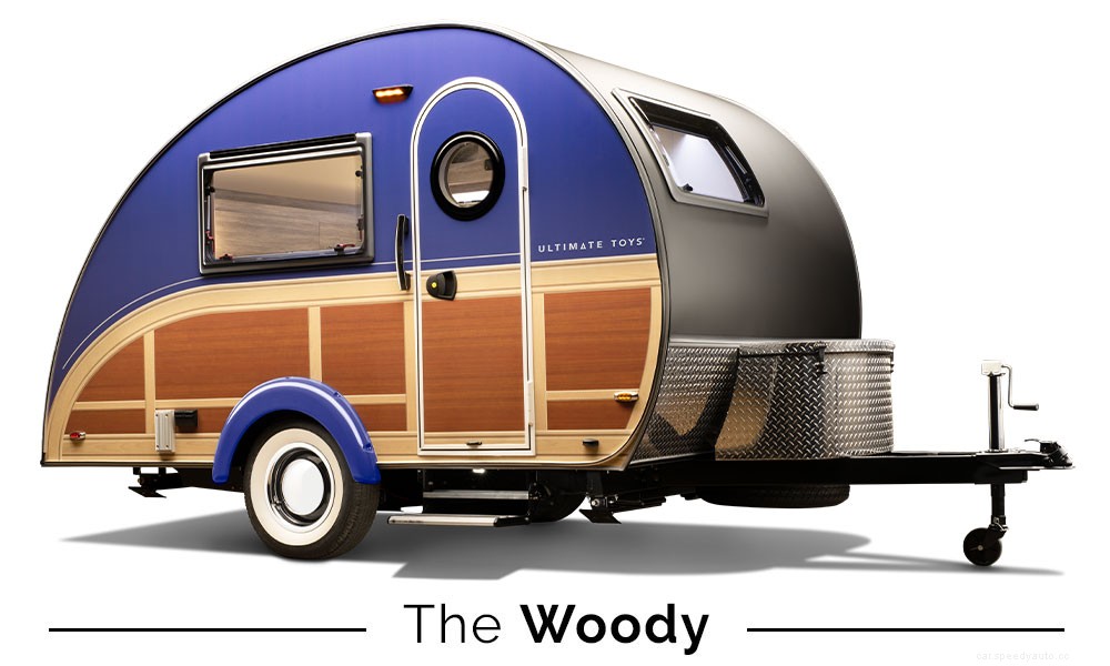 This Quirky Teardrop Trailer Has Everything You Need, Like a Toilet and a Shower