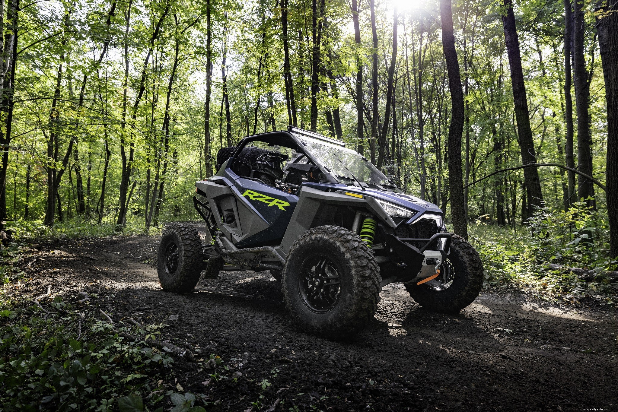 The 2022 Polaris RZR Turbo R Side-by-Side Is Ready for Baja Jumps
