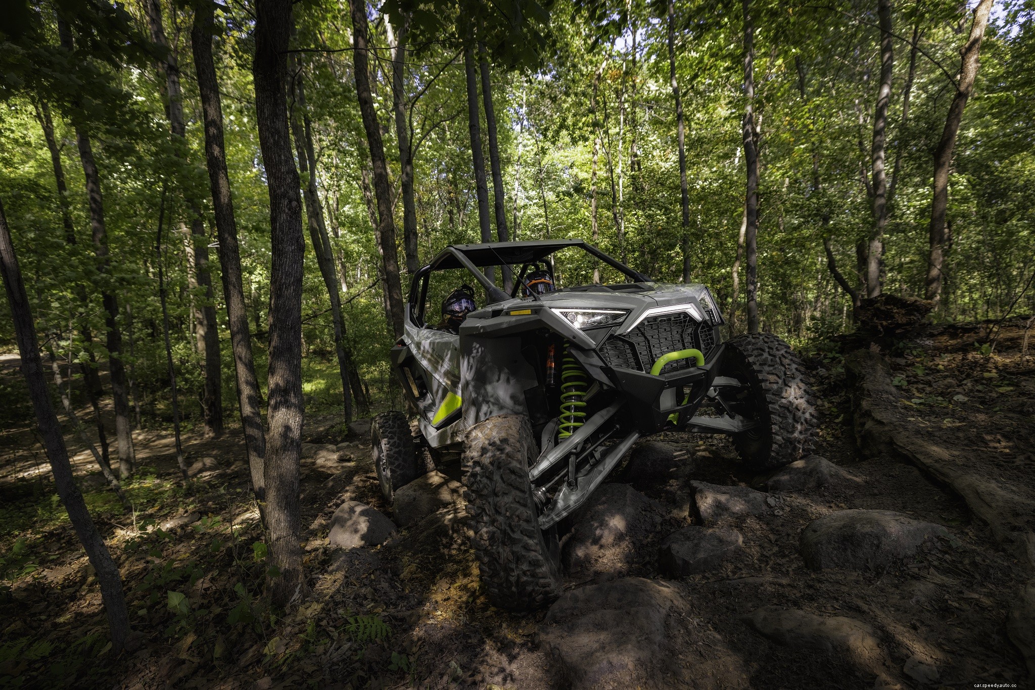 The 2022 Polaris RZR Turbo R Side-by-Side Is Ready for Baja Jumps