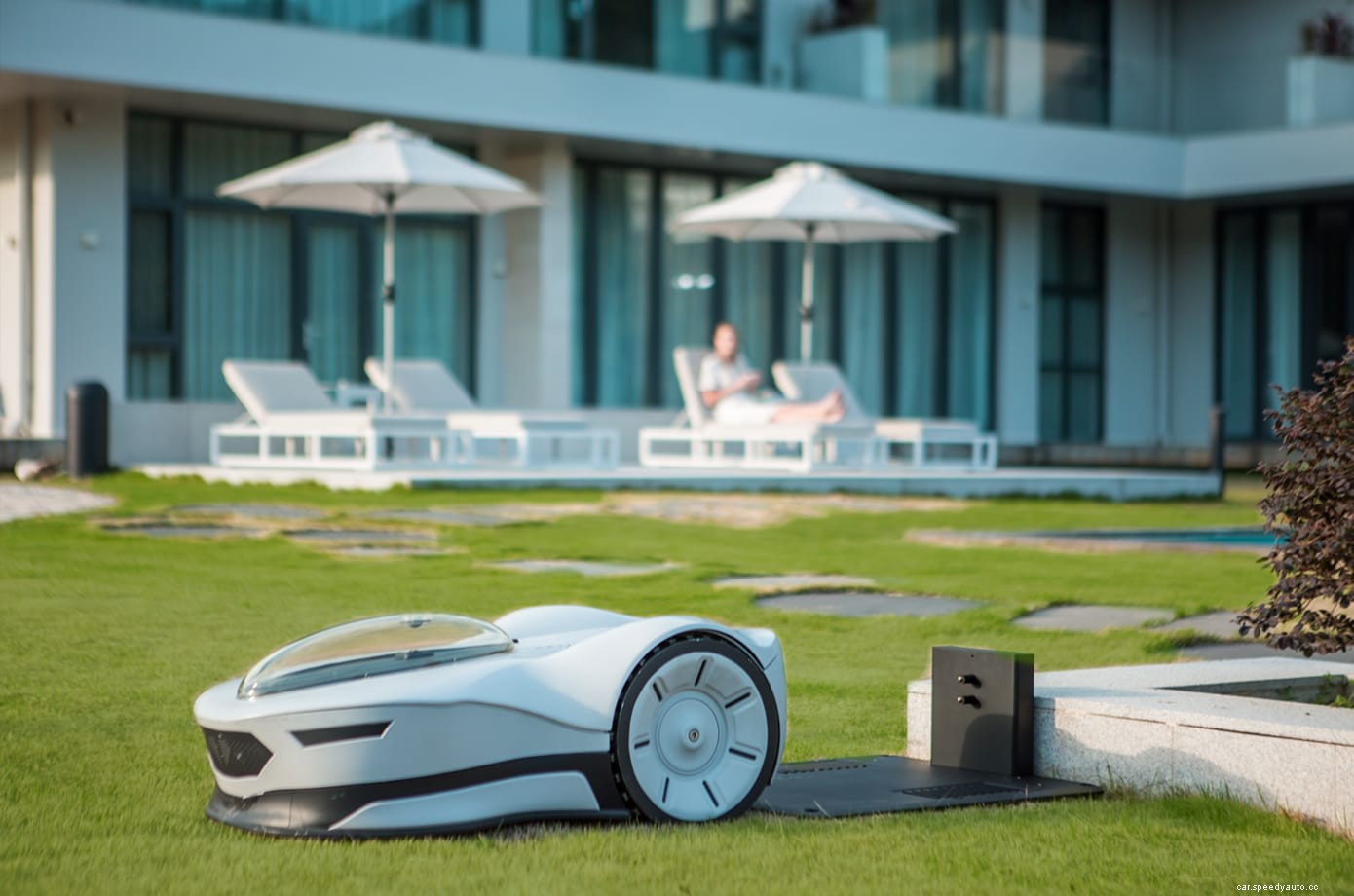 The Novabot Is Half Autonomous Electric Lawnmower, Half Home Security Guard