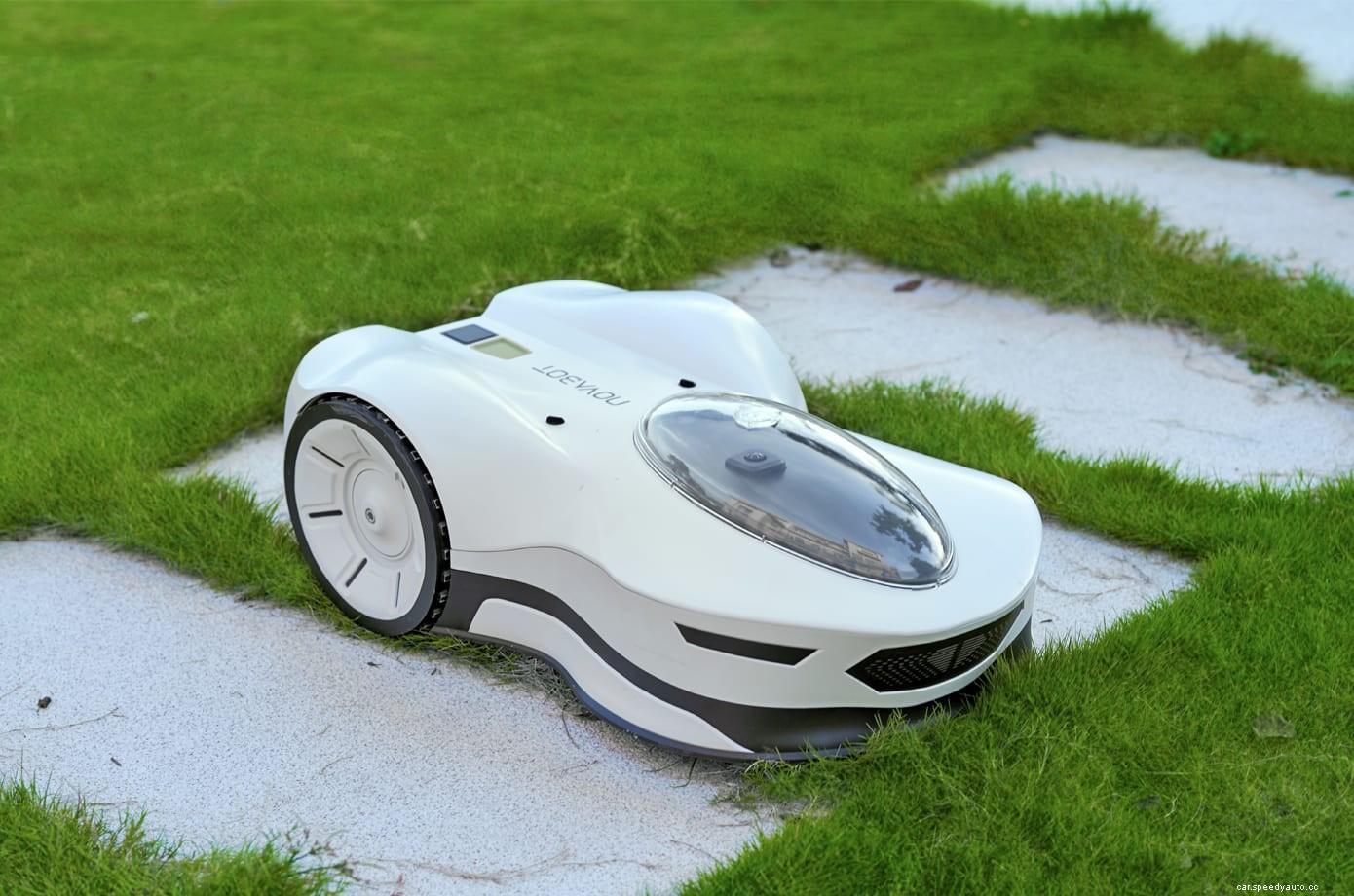 The Novabot Is Half Autonomous Electric Lawnmower, Half Home Security Guard