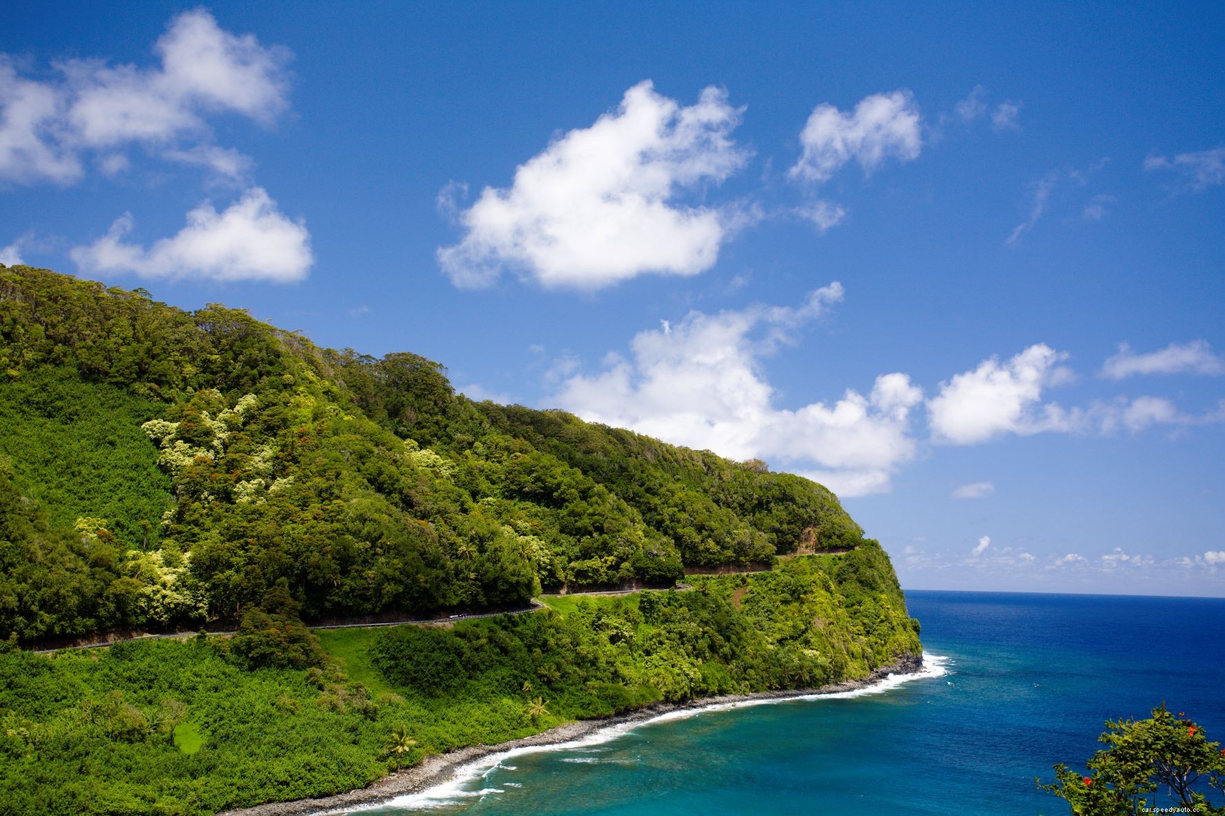 Driving the Maui Hana Highway in a Ford Mustang Convertible, and Get Mistaken for GOAT Surfer Kelly Slater