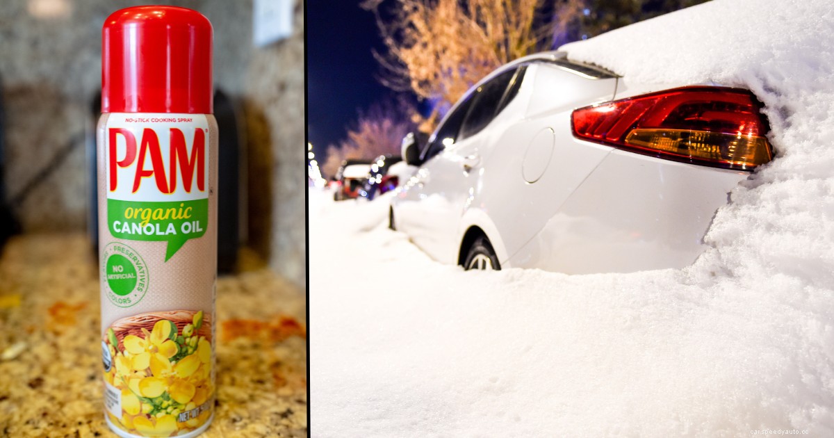 Cooking Spray Can Be Secret Weapon For Your Car This Winter