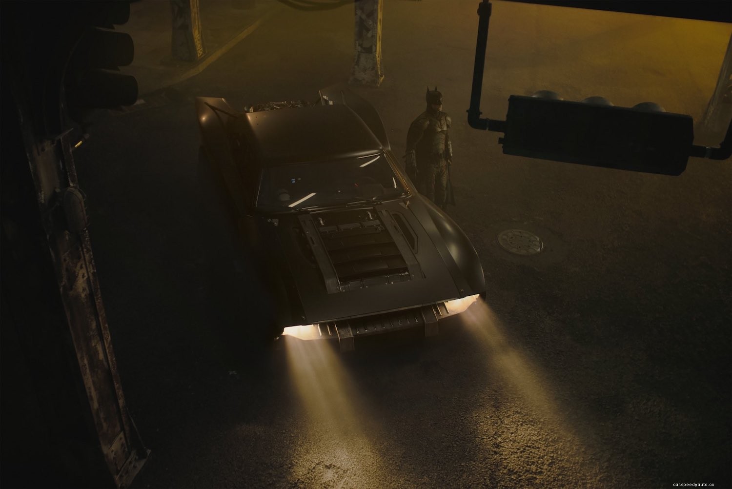 Robert Pattinson’s Batman Is a Retired Street Racer; The New Batmobile is a Weaponized Muscle Car