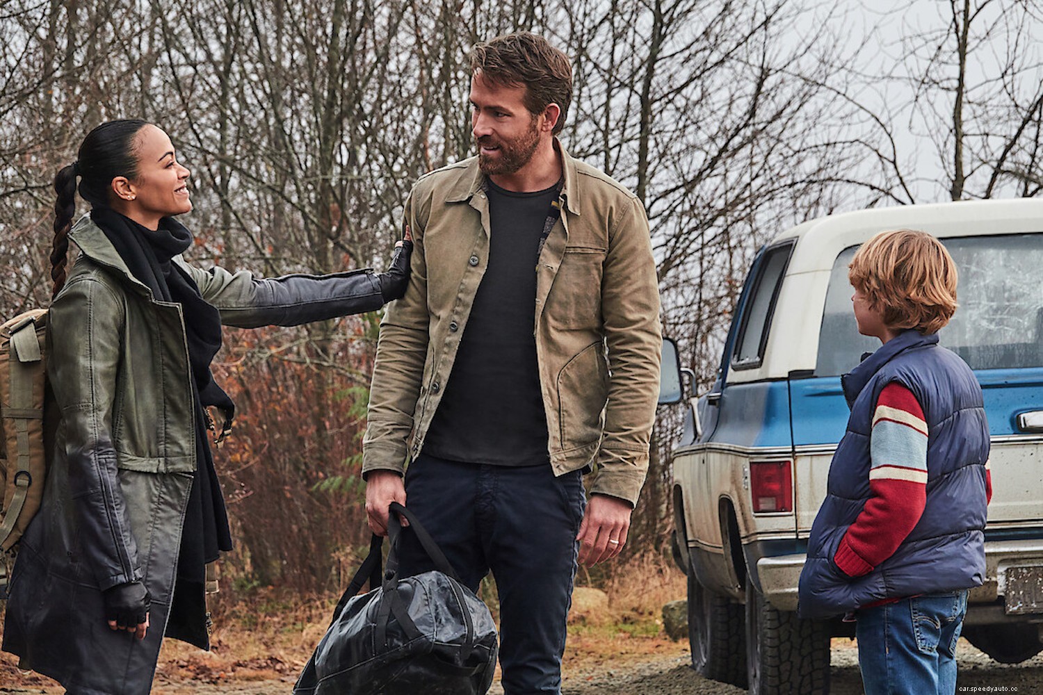 What SUV Does Zoe Saldaña Drive in ‘The Adam Project?’