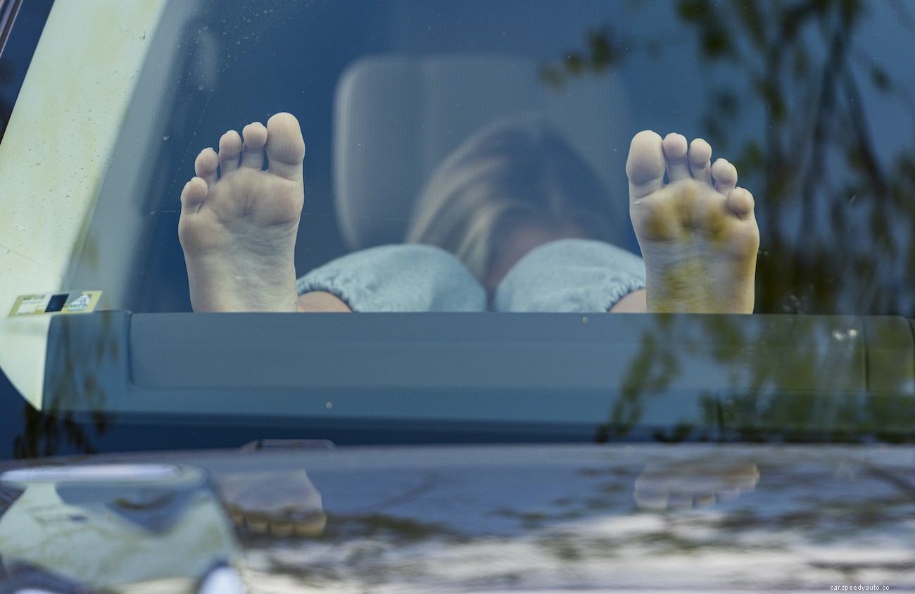 Here Is Why You Should Never Put Your Feet on the Dashboard