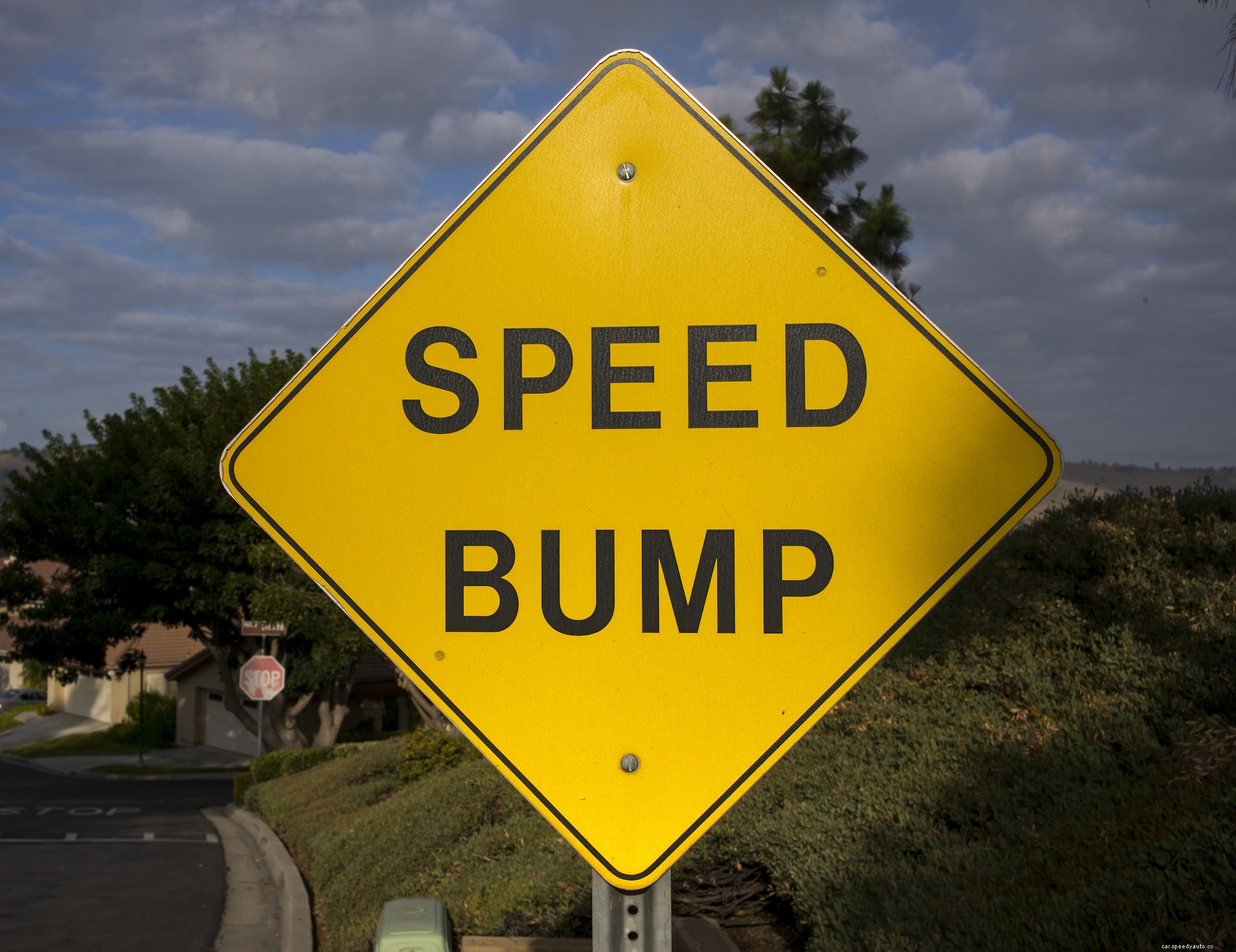 Twin Speed Bumps Sends Cars Flying