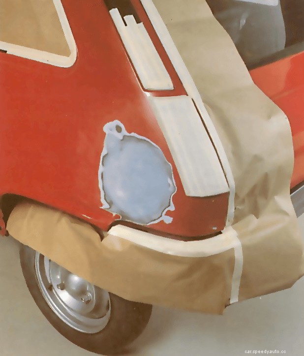 Painting a car