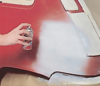 Painting a car