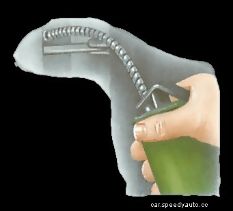 Lubricating hinges, pedals and locks