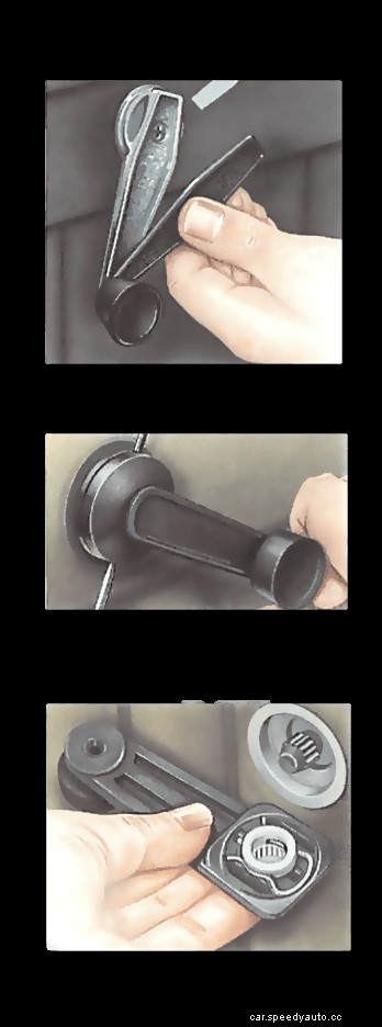 Removing a door trim panel