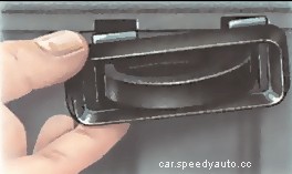 Removing a door trim panel