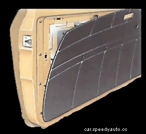 Removing a door trim panel